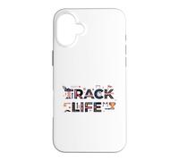 Carcasa para iPhone 16 Plus Track Life Track and Field Athlete Running Track