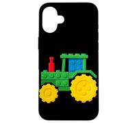 Carcasa para iPhone 16 Plus Tractor Master Builder Bloque Construcción de Ladrillos