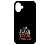 Carcasa para iPhone 16 Plus Treva Name Treva Personalized Name First Given