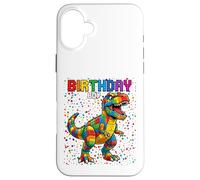 Carcasa para iPhone 16 Plus Trex Blocks Master Builder Kids