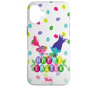 Carcasa para iPhone 16 Plus Trolls Happy Easter with Poppy and Branch