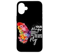 Carcasa para iPhone 16 Plus Tus alas ya existen Todo lo Que Tienes Que Hacer es Volar Mariposa