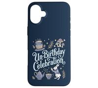 Carcasa para iPhone 16 Plus Unbirthday Alicia en el País de Las Maravillas Cumpleaños
