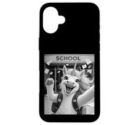 Carcasa para iPhone 16 Plus Unicornio Último Día De Escuela Vacaciones De Verano Divertido Meme Selfi