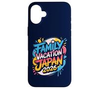 Carcasa para iPhone 16 Plus Vacaciones Familiares Japón 2026 Vacaciones de Verano Viajes Coincidencia