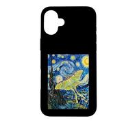 Carcasa para iPhone 16 Plus Van Gogh Noche Estrellada Luna Polilla Pintura Arte