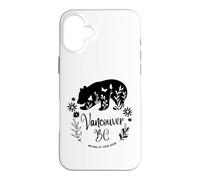 Carcasa para iPhone 16 Plus Vancouver BC Bear & Flowers Nature At Your Door Design