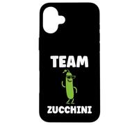 Carcasa para iPhone 16 Plus Vegetable Small Zucchini Minimalist Simple Team Zucchini