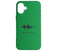 Carcasa para iPhone 16 Plus Ver la frecuencia de la Forma de Onda del Audio del pájaro sonoro