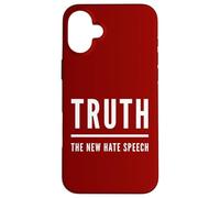 Carcasa para iPhone 16 Plus Verdad El Nuevo discurso de Odio Político Republicano Libertad Amor