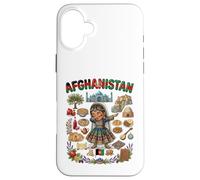 Carcasa para iPhone 16 Plus Vestido Tradicional de Princesa afgana para niños