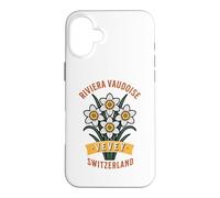 Carcasa para iPhone 16 Plus Vevey Suiza Narciso Flor