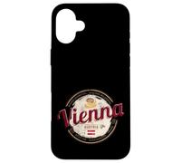 Carcasa para iPhone 16 Plus Viena Austria Vintage Capital Wiener Melange Recuerdo