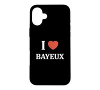 Carcasa para iPhone 16 Plus Ville Bayeux France J'aime ma Ville I Love Bayeux