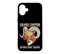 Carcasa para iPhone 16 Plus Vintage Bighorn Sheep Grand Canyon National Park Arizona
