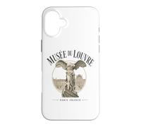 Carcasa para iPhone 16 Plus Vintage Musée du Louvre Victoria alada de Samotracia