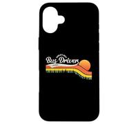 Carcasa para iPhone 16 Plus Vintage Retro School Bus Driver World'S Best Bus Driver Ever