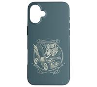 Carcasa para iPhone 16 Plus Vintage Street Go Kart Machine Rod Roadster Gearhead