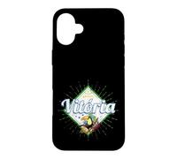 Carcasa para iPhone 16 Plus Vitória Espírito Santo Brasil Retro tucán Vintage Holiday