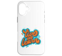 Carcasa para iPhone 16 Plus Vive y aprende