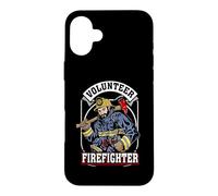Carcasa para iPhone 16 Plus Volunteer Firefighter Fireman Firefighters Lovers