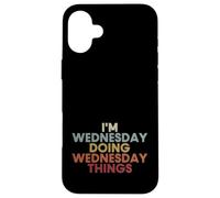 Carcasa para iPhone 16 Plus Wednesday Name Wednesday Personalized Name First Given