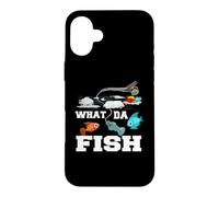 Carcasa para iPhone 16 Plus What da Fish - Pesca de plástico para Pesca