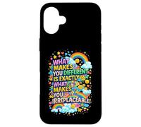 Carcasa para iPhone 16 Plus What Makes You Different is Exactly What Makes You irre...