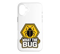 Carcasa para iPhone 16 Plus What The Bug Catcher Warning Funny Entomology Insect Catch