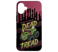 Carcasa para iPhone 16 Plus Where The Dead Tread Zombie Off-Road Monster Truck
