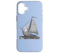 Carcasa para iPhone 16 Plus Where The Wild Things Are Sailing on a Boat