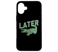 Carcasa para iPhone 16 Plus Wild Animal Crocodile Funny Alligator Later Gator