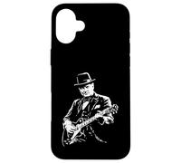Carcasa para iPhone 16 Plus Winston Churchill Tocando Guitarra Diseño