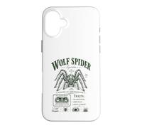 Carcasa para iPhone 16 Plus Wolf Spider Lycosidae Arachnid Natural History