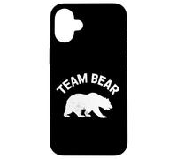 Carcasa para iPhone 16 Plus Womens Girls Choose The Bear Team Bear