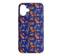 Carcasa para iPhone 16 Plus Womens Girls Kids Pattern Sea Otter Lover