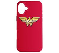 Carcasa para iPhone 16 Plus Wonder Woman Golden Logo