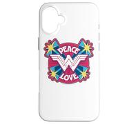 Carcasa para iPhone 16 Plus Wonder Woman Movie Peace & Love