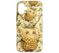 Carcasa para iPhone 16 Plus Yellow Corn On The COB Decor For Girls and Farmer Whimsical
