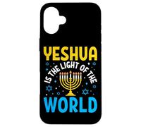 Carcasa para iPhone 16 Plus Yeshúa es la luz del Mundo