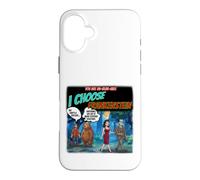 Carcasa para iPhone 16 Plus Yo elijo Frankenstein Funny Novelty Man or Bear