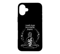 Carcasa para iPhone 16 Plus Yoga Trabajador de la Luz Sanador de energía Espiritual Meditador Chakra