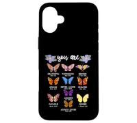 Carcasa para iPhone 16 Plus You Are Butterfly Beautiful Christian Religious Bible Verse