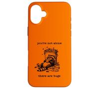 Carcasa para iPhone 16 Plus You Are Not Alone, Divertida Broma de Mapache Vintage de los 90, Retro