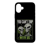 Carcasa para iPhone 16 Plus You Can't Trip with Us Funny Alien Retro Vintage UFO Graphic