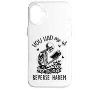 Carcasa para iPhone 16 Plus You Had Me At Reverse Harem Dark Romance Smutty Book Smutt