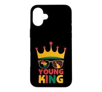 Carcasa para iPhone 16 Plus Young King African American Black History Juneteenth