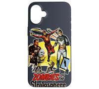 Carcasa para iPhone 16 Plus Zombis de Ciencia ficción Vintage de la estratosfera