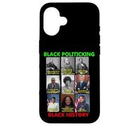 Carcasa para iPhone 16 Politicking Negro