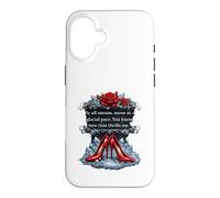 Carcasa para iPhone 16 por Todos los Medios muévete a un Ritmo Glacial Divertida Palabra inspiradora